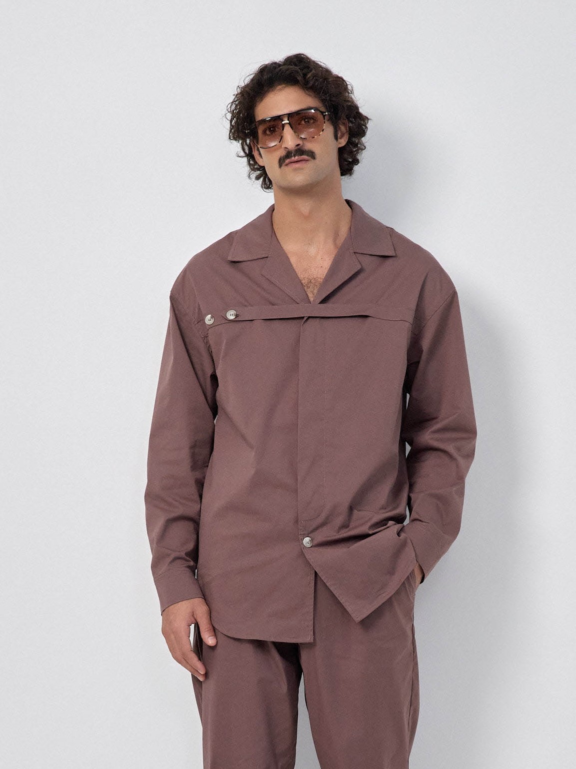 חולצה מכופתרת מונקו